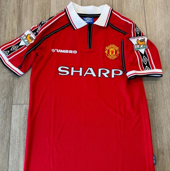 Manchester United Jersey Retro Beckham - Picture 4 of 8